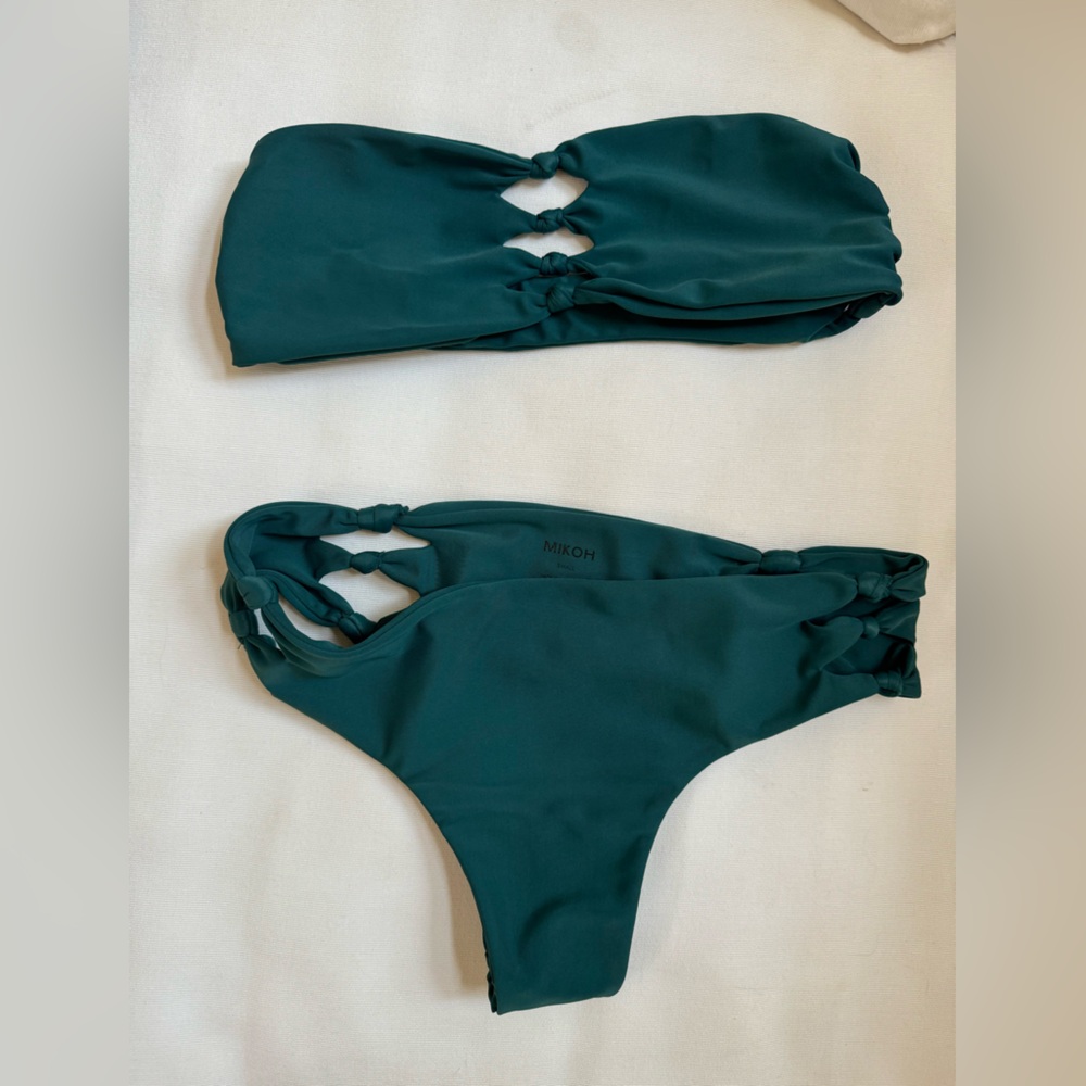 MIKOH bikini top and bottom